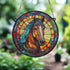 Horse Stained Glass Effect Suncatcher